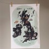 Lighthouses of the UK Cotton Tea Towel - Made in the UK